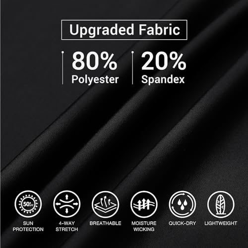Huge Sports CA-MRG002-LO Men'S Splice Uv Sun Protection Upf 50+ Skins Rash Guard Long Sleeves thumb #5
