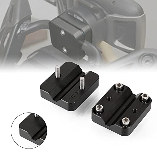 YIEBA Support de Support de Navigation Support de Support de Navigation GPS pour téléphone de Moto 12 mm et 16 mm pour R1250GS R1250GS Adventure R1200GS Adventure LC R1200GS R1200GS Adventure Noir Cover