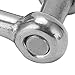 SPYMINNPOO 10mm M10 Twisting Shackle Stainless Steel Screw Pin Anchor Shackle Heavy Duty Twisted Clevis for Marine