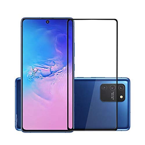 Image of D+ / 11D Tempered Glass for Samsung Galaxy S10 Lite - Edge to Edge, 9H, 2.5D, 0.3mm, Full Glue, Full HD, Cover /Case Friendly Anti Scratch Screen Protector Guard with Easy Installation Kit