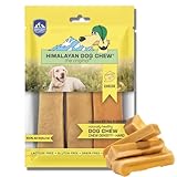Himalayan Dog Chew Original Yak Cheese Dog Chews, 100% Natural, Long Lasting, Gluten Free, Healthy & Safe Dog Treats, Lactose & Grain Free, Protein Rich, Mixed Sizes, Dogs 65 Lbs & Smaller, 9.9 oz