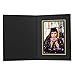 Golden State Art, Pack of 100, 4x6 Photo Folders, Black with Gold Lining, All Occasions