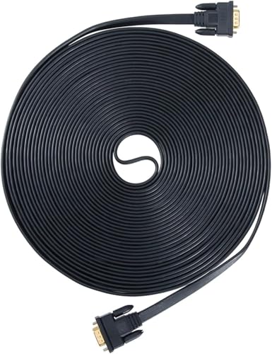 Câble VGA plat 8 mètres DTECH résout les problèmes d'espace - 7