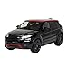 Kit di Giocattoli per Modellini Auto d'Epoca 1:18 per La Collezione di Ornamenti per Modelli di Auto Fuoristrada in Lega di Land Rover Range Rover Evoque Espressione d'Amore (Colore : Nero)