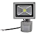 Produktbild Greenmigo LED-Strahler, 10 W/30 W/50 W, kaltweißes Licht, mit Bewegungsmelder, für den Außenbereich, grau, mit Befestigungsbügel, wasserdicht IP65