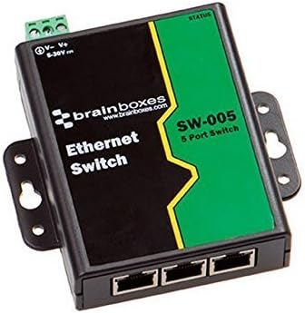 ETHERNET 5 PORT SWITCH - SW-005
