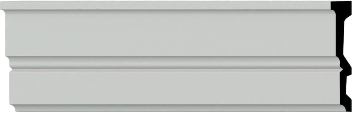 Ekena Millwork CAS05X01MI Milton Window & Door Casing, 5 1/4"H x 1"P x 94 1/2"L, Primed