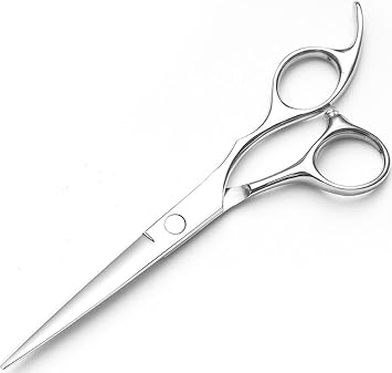 Hair Scissors Professional Barber Hair Cutting Scissors, Right-Hand Precise Edge Hair Shears Hair cut for Salon Barbers, Men, Women, Adultsned6.8 In
