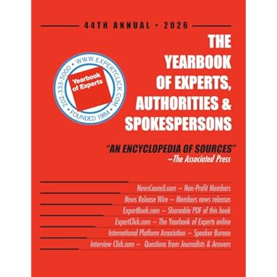 Yearbook of Experts, Authorities & Spokespersons --2026