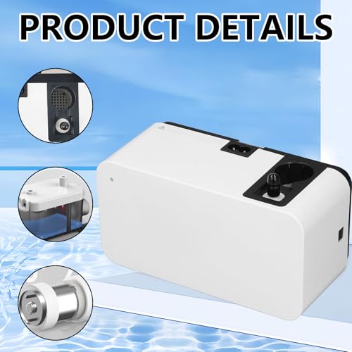 Miniatura 6 de Bomba De Condensado Automática Silenciosa Ysislybin, Depósito De Agua 200 Ml, 24 L H Para Calefacción, Aire Acondicionado