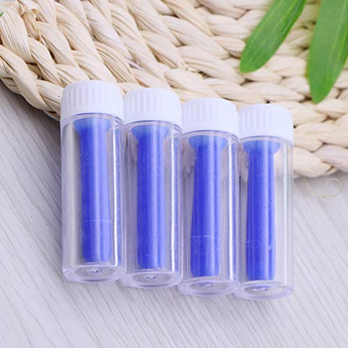 HEALLILY 8Pcs Inserção Da Lente de Contato Portátil Azul Oca Removedor de Inserção Da Lente de Conta