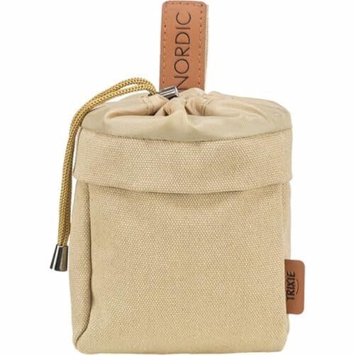 TRIXIE BE Nordic Snack-Tasche, Ø 10 x 14 cm, Sand