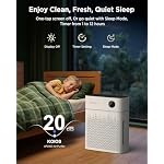 KOIOS H13 True HEPA Air Purifier for Home Bedroom 2500 sq ft, Carbon Filter - Image 6