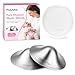 100% Pure Titanium Nipple Shields for Breastfeeding, Nipple Cups for Nursing Newborn, Antibacterial Reusable Nipple Covers, Naturally Protects and Helps Heal Sore Nipples Breast Feeding (Small)