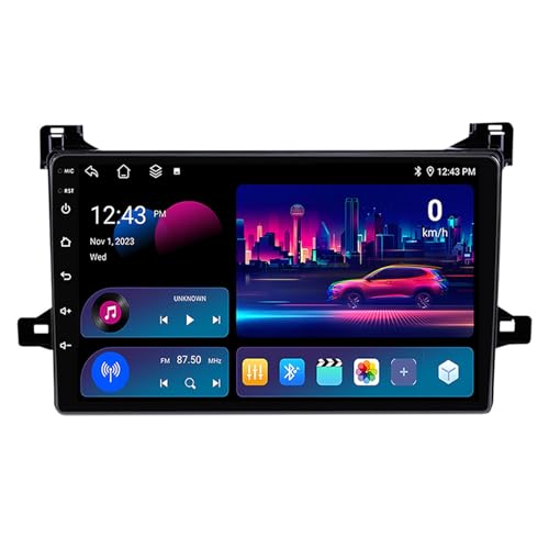 Autoradio Android 14 Toyota Prius XW50 écran tactile 9 pouces