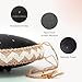 Panda Drum Pro (Black) | Steel Tongue Handpan with Music Book, Mallets, Carrying Bag & Finger Picks | 15 inch, 432 Hz | Rain Drum for Inside & Outside | Calming Musical Instrument for Adults & Kids