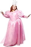 Rubies The Wizard of Oz: Glinda Costume for Adults, Women's 2X