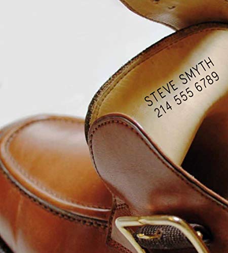 MiNE Kit de carimbo personalizado de mina de carimbo consolidado, preto, 7,4 cm x 2,5 cm x 5,8 cm