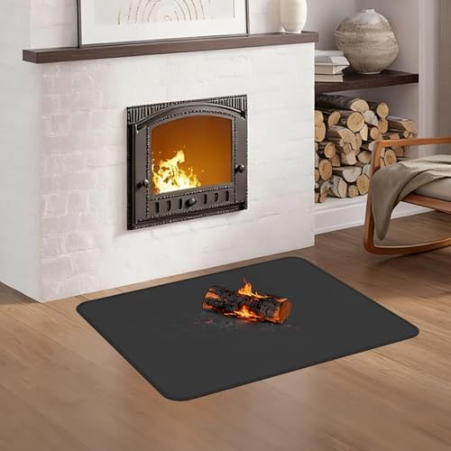 Ankway Alfombra Ignífuga para Chimenea