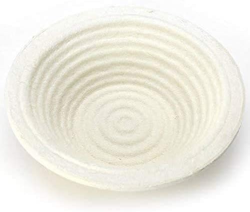 Ernst Birnbaum wood pulp Bannetons, Brotforms, Dough Rising Baskets (1000g, 9" round, lined)