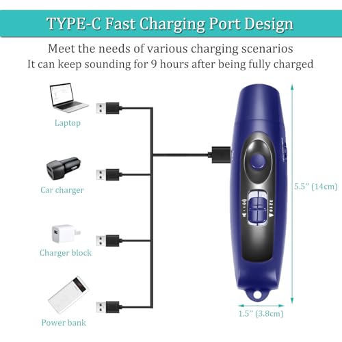 Whistle While You Work: The Ultimate Rechargeable Electronic Whistle for Coaches, Referees, and Beyond!