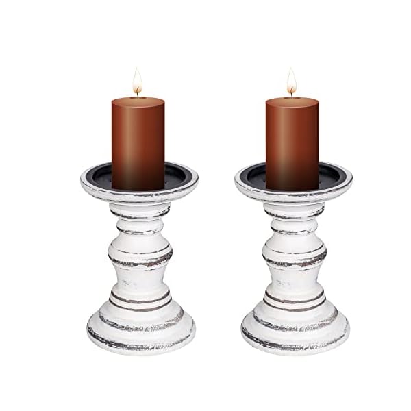 Candle Holder,Wood Candle Holder,White Wooden Candle Holder,Candle Holders,Farmhouse Candle Holder,Candle Holder Set of 2,Wood Pillar Candle Holder,Height 5.5 inch Set of 2, White Antique Candle Holder,Wood Candle Holder,White Wooden Candle Holder,Candle Holders,Farmhouse Candle Holder,Candle Holder Set of 2,Wood Pillar Candle Holder,Height 5.5 inch Set of 2, White Antique