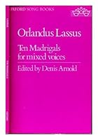 Ten Madrigals 019343668X Book Cover