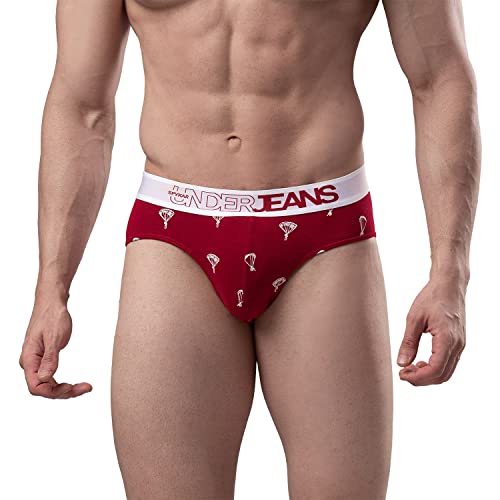 Image of Underjeans Men Cotton Blend Brief - Pack of 2
