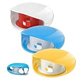 3PCS Automatic Cord Reel, Cable Winder Retractable Cord Organizer, Portable Cable Management,Tangle-Free, for USB Cables, Headset Cable, Data Cables (B)