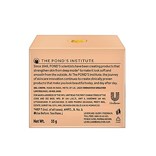 Image of Pond's Bright Beauty Spot-less Glow Serum, Infused with Hyaluronic Acid, Vitamin B3, Gluta-Boost-C, 30ml & Pond's Gold Beauty Day Cream 35 g