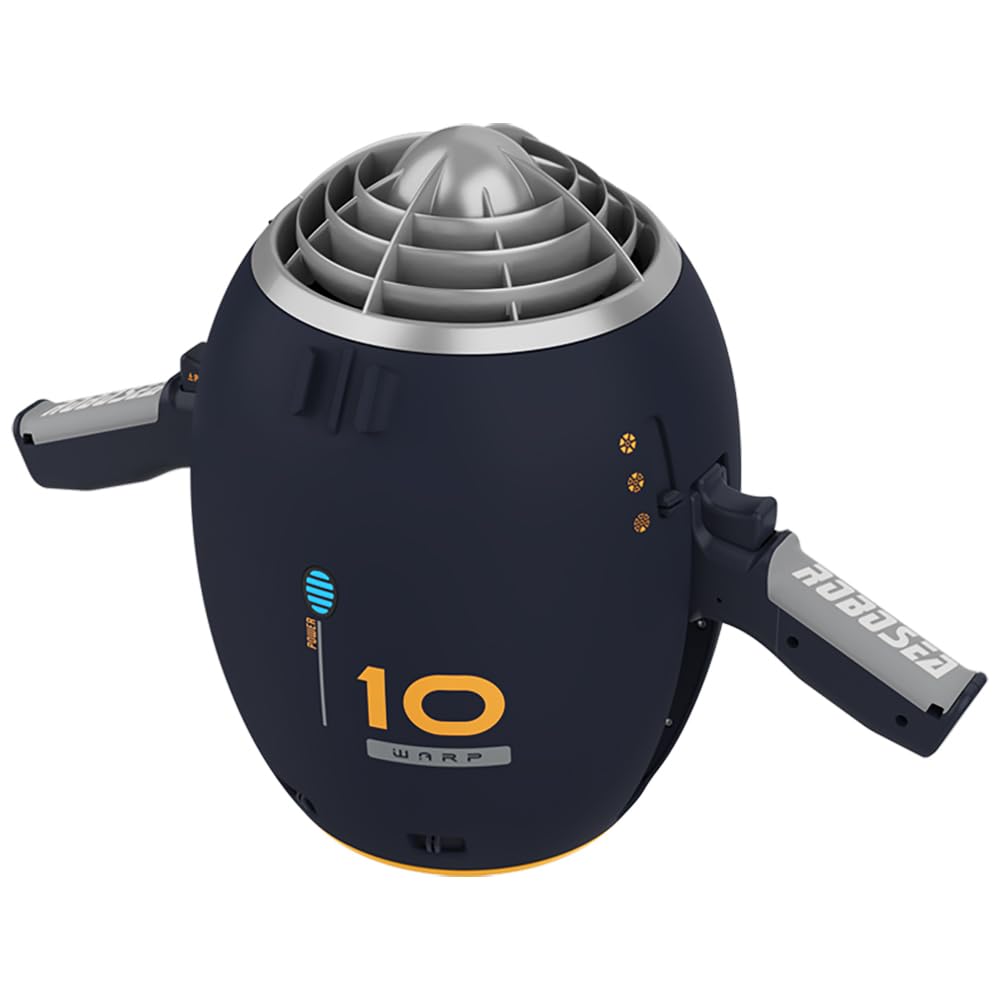 Camolech ROBOSEA Warp10 Sea Scooter 630W Sous-Marin 148wh Patinete subacuático, tabla de surf de buceo de 65 minutos para deportes acuáticos piscina