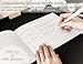 Braveriky Celebration of Life Funeral Guest Book - Twill Guestbook with Memory Table Sign - Hardcover Guest Sign in Book for Funeral Service - 320 Entries, 9