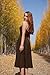Memoriesea Women's Elegant Square Neck Swing A Line Wedding Evening Party Midi Dress Brown