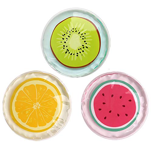 Hilph® Kids Ice Packs for Boo Boos, 3 Packs Kids Gel Ice Pack Boo Boo Buddy Ice Packs for Kid's Injuries, Pain Relief, Sore Joints, Fevers, Toothache-4.3