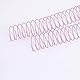 Craftelier - 2-Spiralen-Set zum Binden von Alben, Notizbüchern oder Agenden | Ideal für Scrapbooking und Bastelprojekte | Ø 3,81 cm (1.5) | Länge 30,5 cm (12) - Farbe Pink Baby