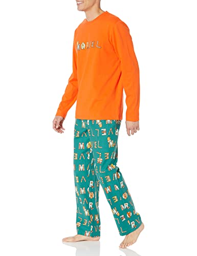 Image of Amazon Essentials Disney | Marvel | Star Wars Men's Flannel Pajama Sleep Sets