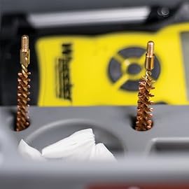 Tipton Best Gun Bore Brush .338 Cal/8mm 3-Pack Bronze Bristles for Removing Fouling and Residue in Barrel