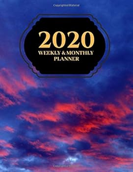 2020 Weekly and Monthly Planner : Planner and Journal Organizer 2020 Planner Calendar 2046