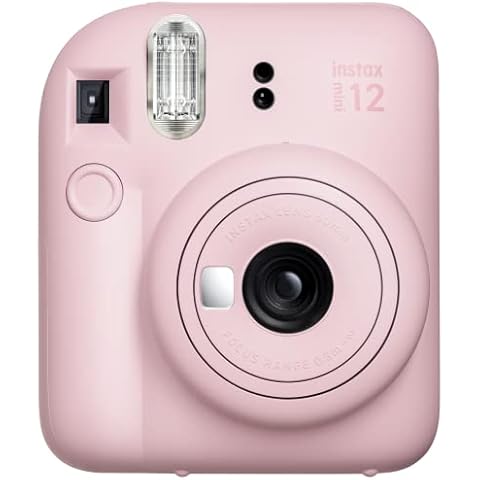 FUJIFILM Instax Mini 12 Camera in Blossom Pink Cover