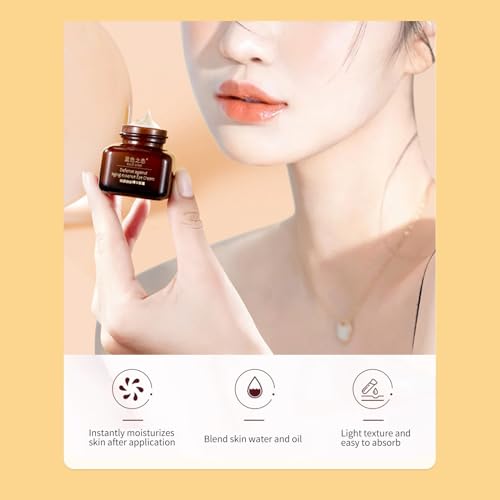 BLUE LOVE 2PCS Anti-Aging Eye Cream – Reduces Dark Circles & Puffiness Under-Eye Bags – Moisturizing & Fast-Absorbing Wrinkle Treatment for Men & Women - Image 7