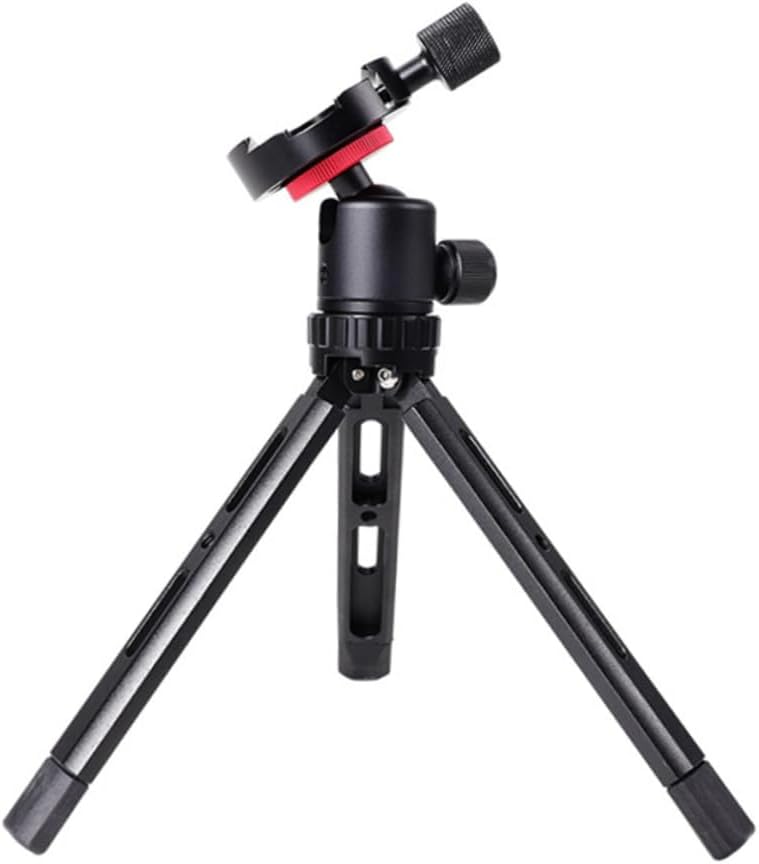 Gadpiparty 2pcs Mini Tripod Ball Head for Camera Thread Mount Stand for DSLR Camera Rig Rotation