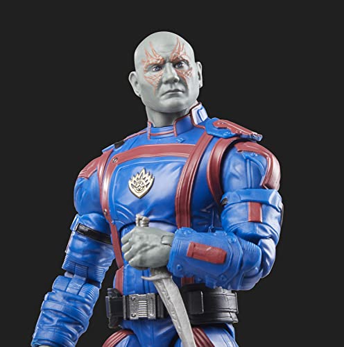 Marvel Legends Series Drax, Guardians of the Galaxy Vol. 3 6-Inch Action Figures, Red, Medium - Image 4