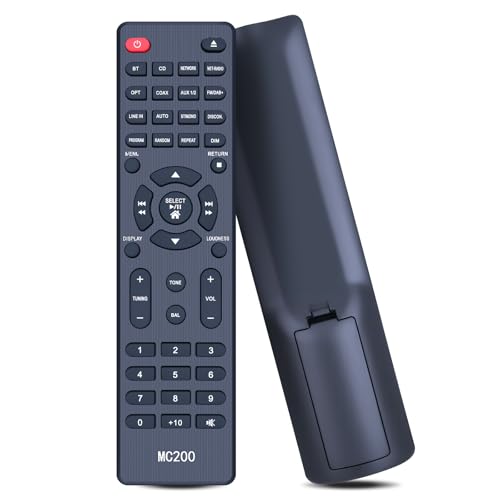 HZIME Ersatzfernbedienung passend für MAGNAT MC 200 MC 400 RC 303 Internet CD Receiver Fernbedienung