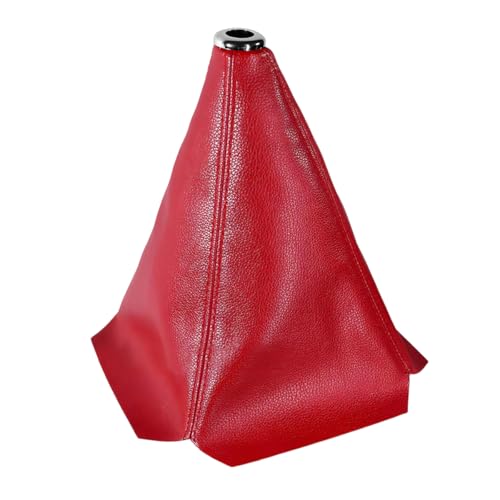 BWBWND Car Shift Knob Dust Cover, Manual/Automatic Gear Shifter Dustproof Cover Protective Sleeve, Universal Decorative Gear Stick Boot Replacement for Most Car Truck SUV (Red)