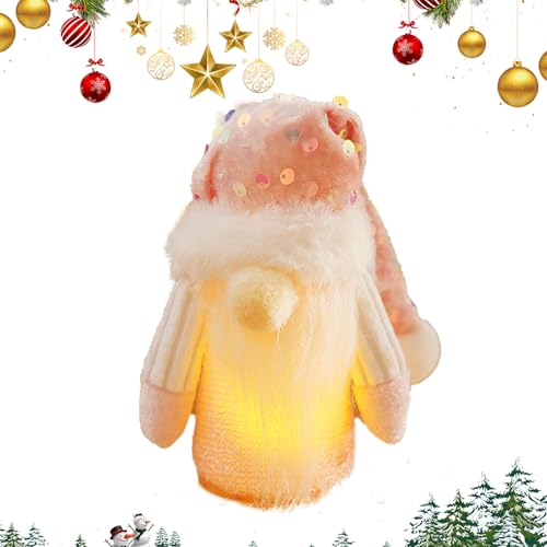 Beleuchteter Weihnachtszwerg, Weihnachtszwerg-Dekoration | Weihnachtsdekoration für den...