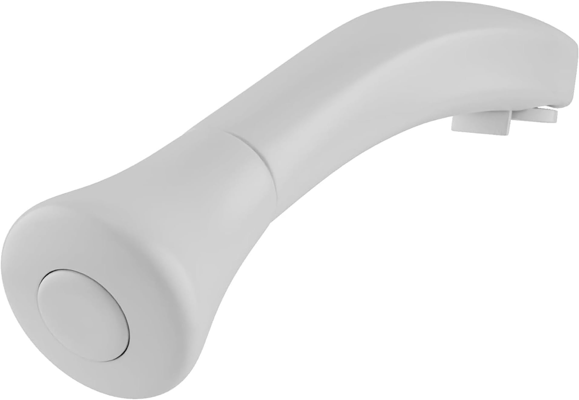 Brixwell Folding Crank Handle for X Drive Operator, Die Cast Construction, 4-17/64" Length, 15/16" Spline Size, 2-11/64" Screw Spacing, White Finish, Folding Window Crank Replacement Handle