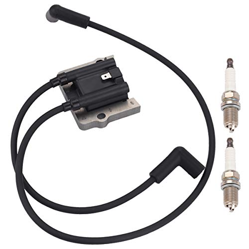 Hipa 52 584 02-S Ignition Coil Module compatible with Kohler 5258402-S M18 M20 MV16 MV16S MV18 MV20 MV20S 18hp 20hp Lawn Mower Lawnmower 52 132 02-S Spark plug