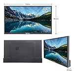 SYLVOX 55'' Full Sun Outdoor TV Smart Waterproof TV 4K 2000nits, Supports Wireless Connection Wi-Fi ARC CEC, Suitable for Partial or Strong Light Area(Pool Series) - Image 4