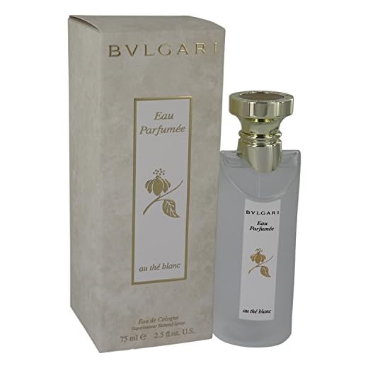 BULGARI BULGARI EAU PARFUMEE PERFUME 2.5 OZ WHITE TEA AU THE BLANC COLOGNE SPRAY