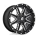 D538 MAVERICK 20x8.25, Bolt Pattern: 8x6.5/, Offset: -215, MATTE BLACK MILLED, set of 1